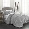Chic Home Hilton 10 Piece Comforter Set Floral Pinch Pleated Ruffled Designer Embellished Bed in a Bag Bedding